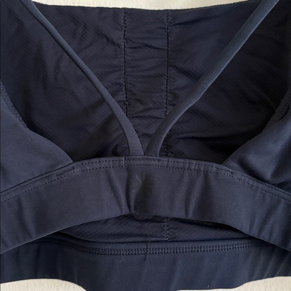 Athleta Sports Bra Navy Blue Size XL Exhale Bra A-C - Picture 4 of 6